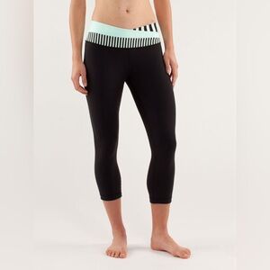 Lululemon Astro Wunder Under Crop Capris Size 10
